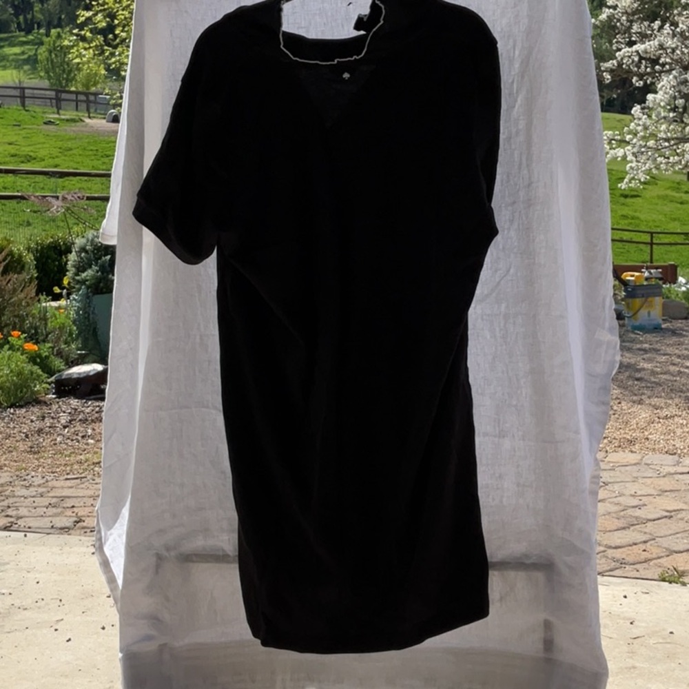 NWOT Black Women’s Polo Dress - Casual Short Sleeve - Picture 3 of 3